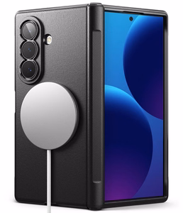 Ringke Onyx Flap MagSafe suojakuori mallille Samsung Galaxy Z Fold 8 Ultra – musta