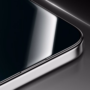 Benks Karkaistu lasi Glass Warrior Privacy iPhone 17/16 Pro:lle musta