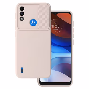 Camshield Soft Suojakuori Motorola Moto E7 Power/E7i Power:lle beige