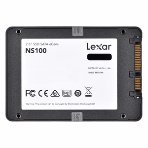 Lexar NS100 LNS100-1TRB – 1 Tt 2.5 tuuman SATA III SSD, lukunopeus jopa 550 Mt/s