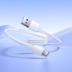 Kaapeli USB-A - USB-C Hoco 3A 1 m X120 valkoinen