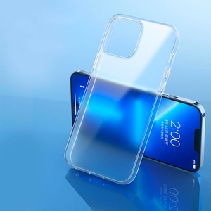 Kingxbar Elegantti sarjan tapauksessa iPhone 13 Pro tapauksessa takakansi läpinäkyvä läpinäkyvä