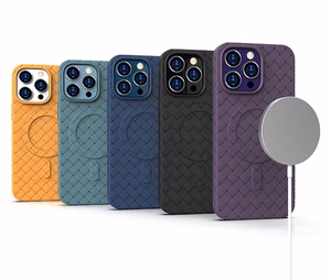 MagSafe Woven Suojakuori iPhone 15 Pro:lle - musta