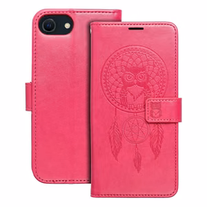 MEZZO Kirjasuojakuori iPhone 7 / 8 / SE 2020 / SE 2022:lle dreamcatcher magenta