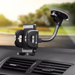 Car phone holder Forcell F-Grip Regular 17 cm windshield / dashboard / air vent black