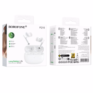 Borofone TWS Bluetooth-kuulokkeet FQ10 Joyful valkoiset