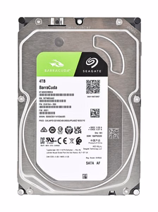 Seagate BarraCuda ST4000DM004 – sisäinen kiintolevy, 4 Tt, 5400 RPM, 256 MB, 3.5-inch, SATA III
