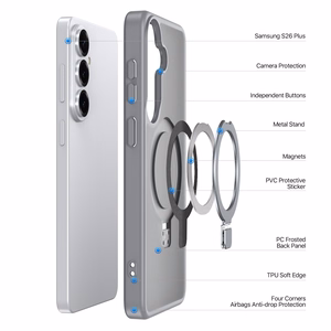 Dux Ducis Yind Magneettitelinesuojakuori Samsung S26 Plus - harmaa