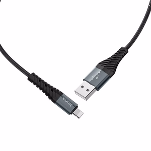 Hoco USB-A - Lightning -kaapeli 2,4A 1 m X38 - musta