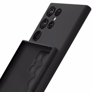 3mk Silikoninen Suojakuori Samsung Galaxy S24 Ultra:lle - musta