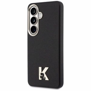 Karl Lagerfeld Suojakuori K Metal Logo MagSafe Samsung Galaxy S26:lle musta