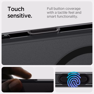 Spigen Ultra Hybrid Suojakuori iPhone 16 Pro:lle - musta