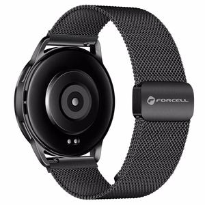 Hihna Samsung Galaxy Watchille Forcell F-Design FS11 magneettinen teräs 22 mm musta