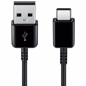 Samsung EP-DR140ABE USB-A - USB-C kaapeli 0.8m (Bulk - vaihtovaara pakkaus) - Musta