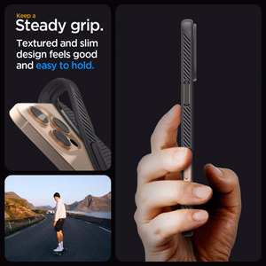Spigen Liquid Air Suojakuori iPhone 16 Pro Max 6,9 - matta musta