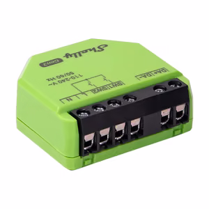 SHELLY Dali Dimmer Gen3 uppoasennus musta, lime