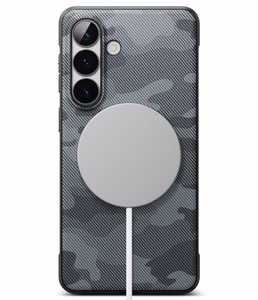 Ringke Onyx Magsafe Suojakuori Samsung Galaxy S26:lle harmaa ja musta