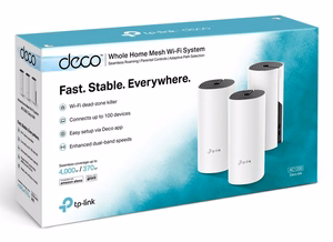 TP-Link AC1200 kodin Mesh Wi-Fi -järjestelmä (3 kappaleen paketti)