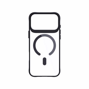 3mk Satin Armor MagCase iPhone 17 Pro:lle - läpinäkyvä musta