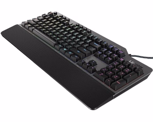 Lenovo Legion K500 keyboard Gaming USB QWERTY US English Black, Grey