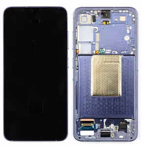 LCD-näyttö Samsung S921 S24 kosketusnäytöllä ja kehyksellä Cobalt Violet alkuperäinen (koottu service pack)