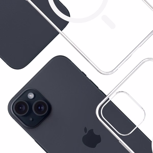 3mk Clear MagCase Apple iPhone 15 Plus - läpinäkyvä