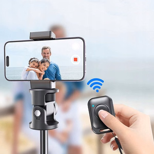 Tech-Protect L03S Bluetooth selfie stick with remote control, tripod up to 148cm and head 180 - black