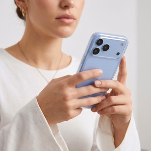 Tech-Protect FlexAir Hybrid -suojakuori iPhone 17 Pro Max / 18 Pro Max -malleille, läpinäkyvä