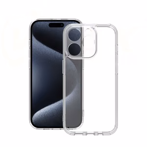 Vmax Acrylic Anti-drop -kuori iPhone 16 Plus 6,7' kirkas