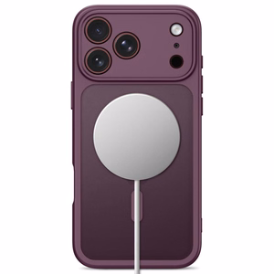 Tech-Protect BasicMag MagSafe -suojakuori iPhone 17 Pro Max / 18 Pro Max -malleille, matta viininpunainen