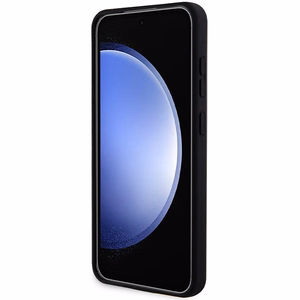 Karl Lagerfeld Silikoninen Ikonik Suojakuori Samsung Galaxy S24:lle - musta