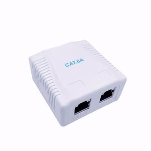Gembird Cable Mount Box Cat6A FTP/2P NCAC-2F6A-01