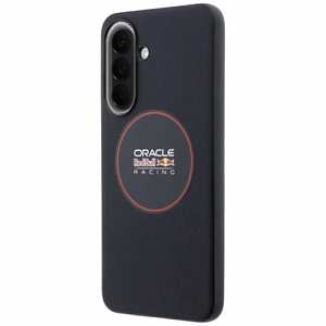 RED BULL case for SAMSUNG A57 RBHCA5724PUILVR (Meshed PU Red Ring & Metal Buttons) navy