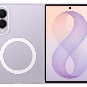 Samsung Galaxy Z Fold8 Clear Magnet -suojakuori ja 2 heijastusta vähentävää kalvoa, läpinäkyvä