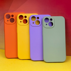 Silicon case for Xiaomi 17 Ultra red