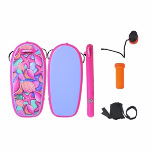 FunWater puhallettava bodyboard-lauta ESIZ00089 1,1m (vaaleanpunainen)