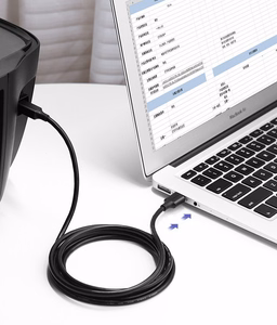 Ugreen USB Type-B -tulostinkaapeli (uros) - USB 2.0 (uros) 480 Mbps 1,5m musta (US135 10350)