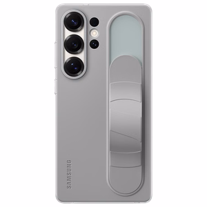 Samsung suojakuori telineellä Samsung Galaxy S25+ harmaa
