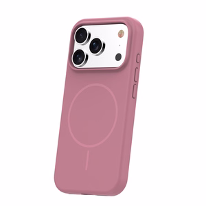 Silicone Thin Mag kotelo iPhone 17 Pro 6,3" ruusu
