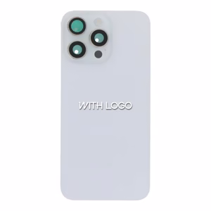 Takakansi yhteensopiva iPhone 15 Pro Max / White Titanium / (ilman NFC flexiä) / OEM