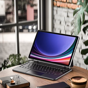 Dux Ducis MK Series Suojakuori Bluetooth-näppäimistöllä Samsung Galaxy Tab S9+ / S8+ / S7+:lle - musta
