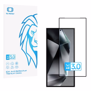 Karkaistu lasi Tel Protect 10X AR 3.0 AntiReflective Titanium Samsung Galaxy S24/S25 (kirjekuori)