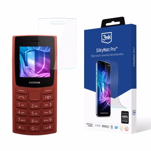 Nokia 105 4G (2023) – 3mk Silky Matt Pro puhelimen näytönsuoja