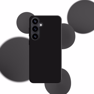3mk Silikoninen Suojakuori Samsung Galaxy S25+:lle - musta