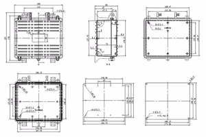 Asennusrasia 190x197x90mm