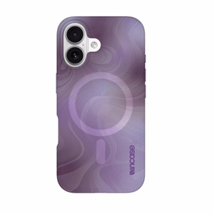 Incase Halo Case -suojakuori MagSafe-tuella iPhone 16:lle, Oil Slick Lilac