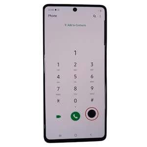 LCD-näyttö yhteensopiva Samsung A715 A71 kanssa musta (kunnostettu: Telemax) (vioilla 26)