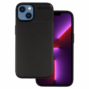 Tel Protect Carbon Elite iPhone 13:lle musta