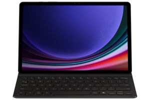 DX720UB Book Cover Keyboard Slim Samsung Galaxy Tab S9/S9 FE/S10 FE/S10 Lite, Black