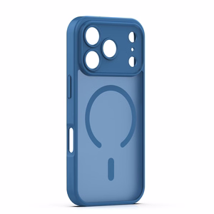 Mag Matt Suojakuori iPhone 17 Pro Max 6,9" tummansininen kamerasuoja